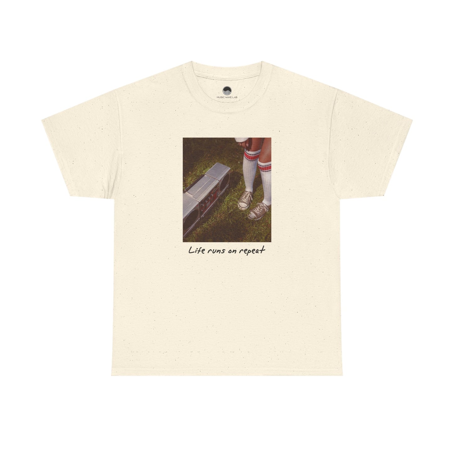 Life Runs on Repeat Unisex Tee