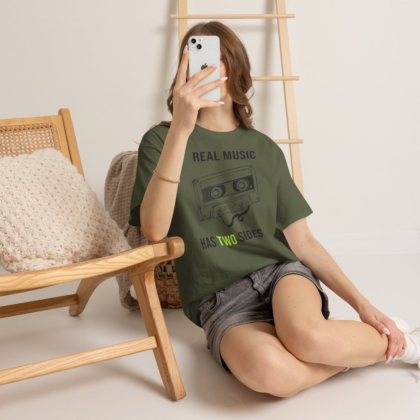Real Music Has Two Sides T-Shirt