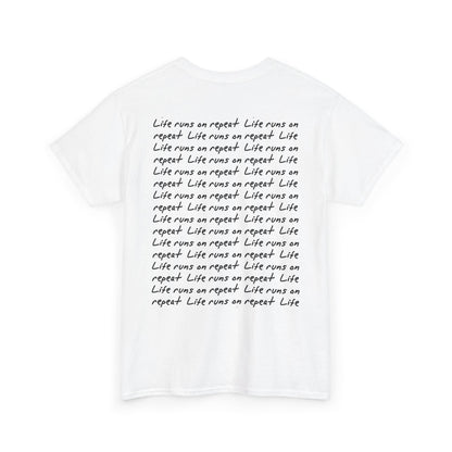 Life Runs on Repeat Unisex Tee