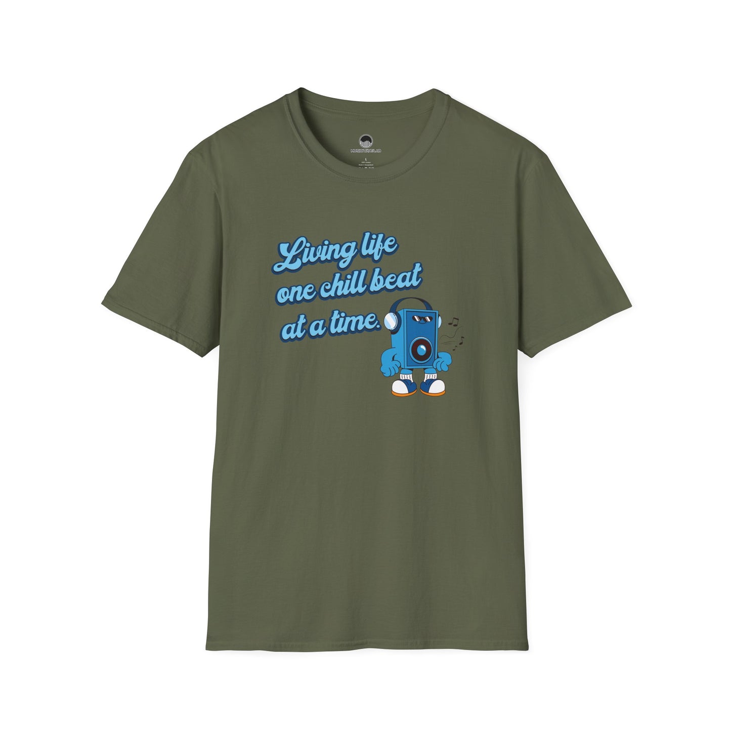 Living Life One Chill Beat at a Time T-shirt