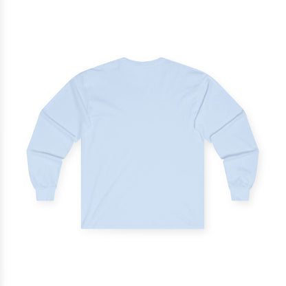 Synthwave Sunset Long Sleeve Tee — Retro Vaporwave Miami Night Graphic