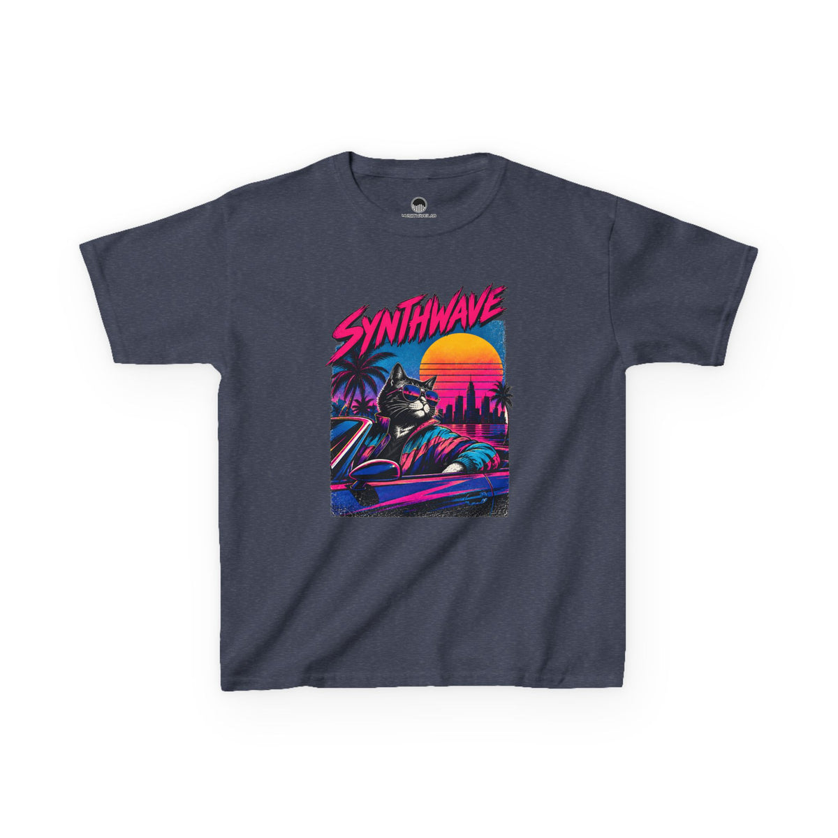 Retro Sunset Racer Tee