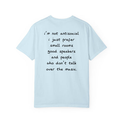 I am not anti-social tee