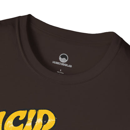 Acid Jazz T-Shirt - Retro Cat DJ Graphic Tee