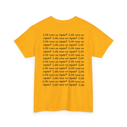 Life Runs on Repeat Unisex Tee
