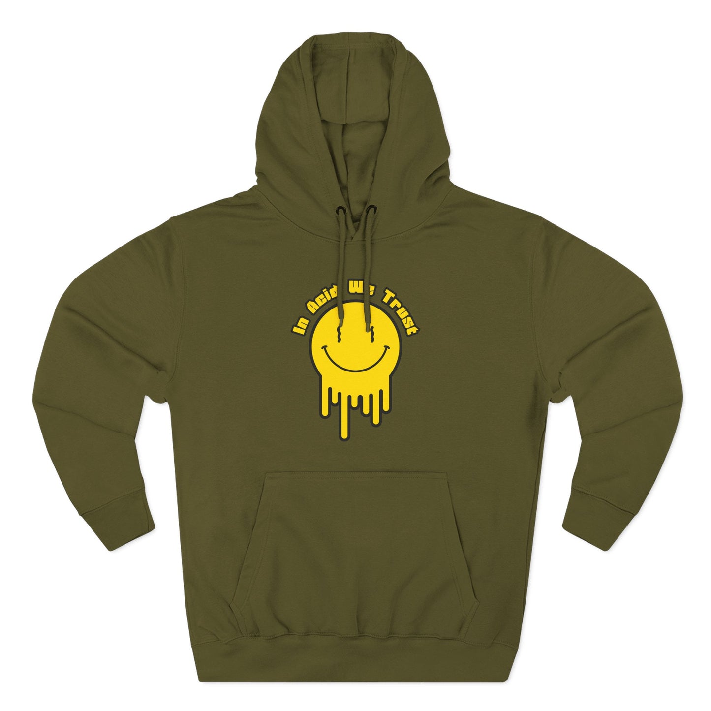Smiley Face Drip Hoodie