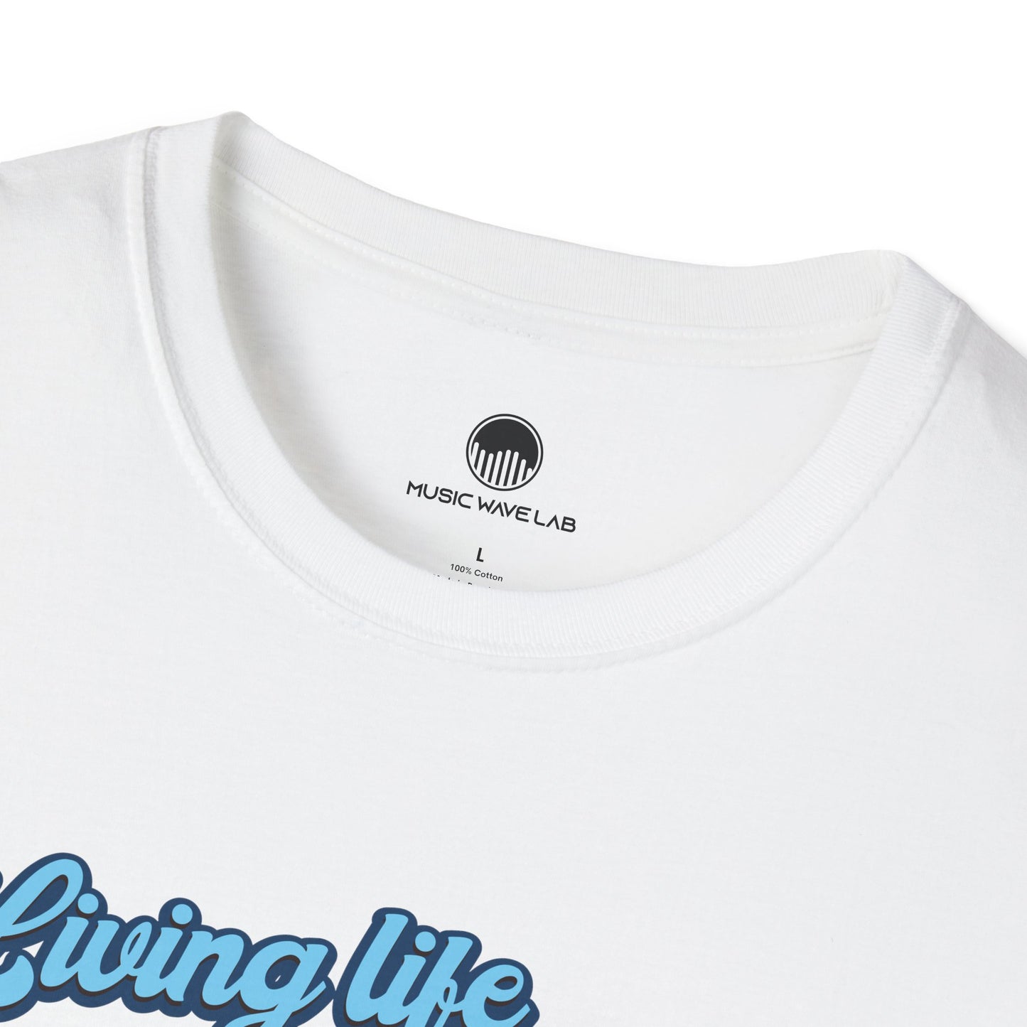 Living Life One Chill Beat at a Time T-shirt