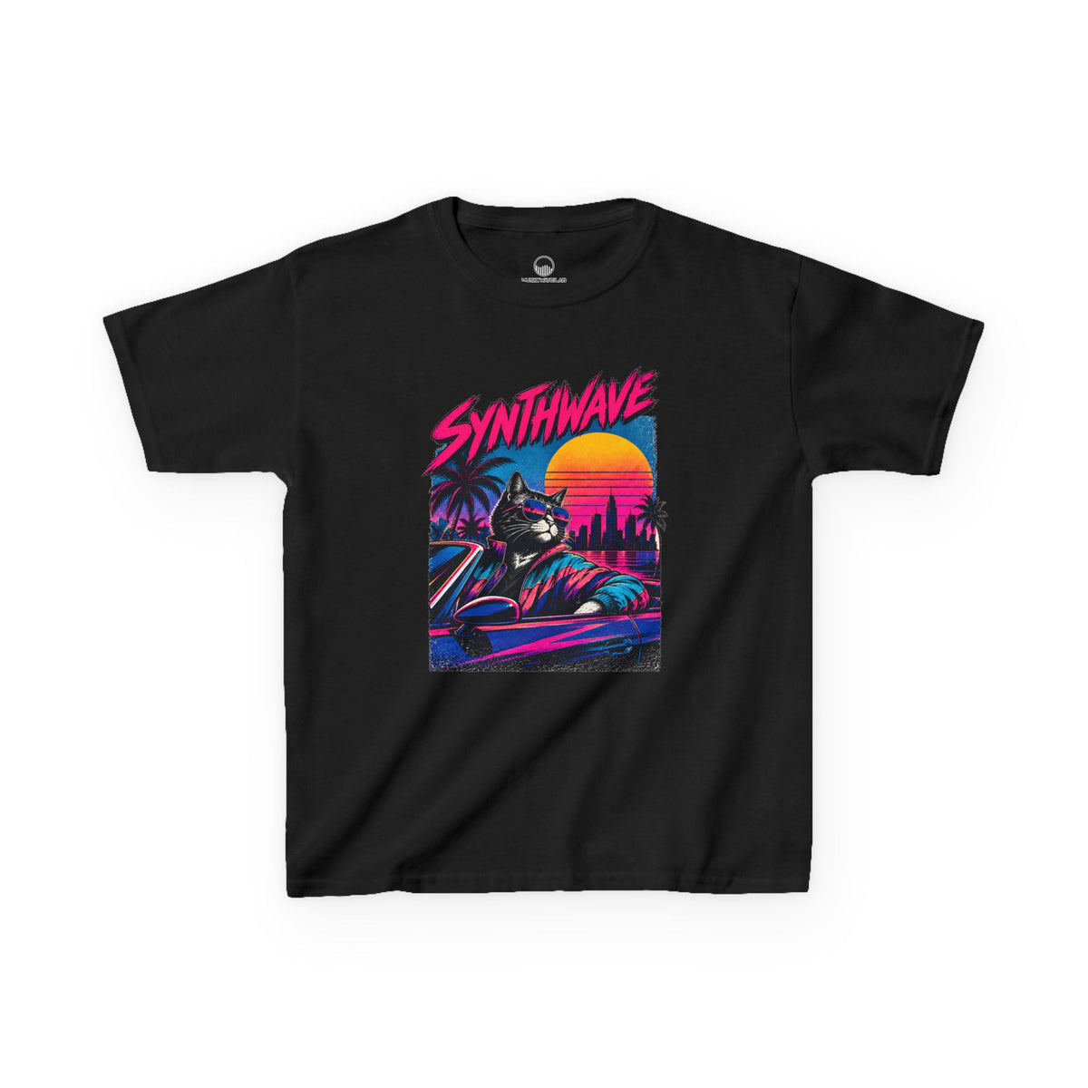 Retro Sunset Racer Tee