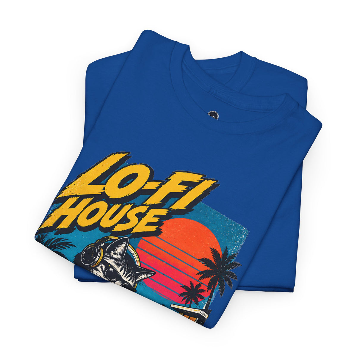 Lo-Fi House DJ T-Shirt — Retro Sunset Music Tee