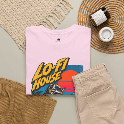 Lo-Fi House DJ T-Shirt — Retro Sunset Music Tee