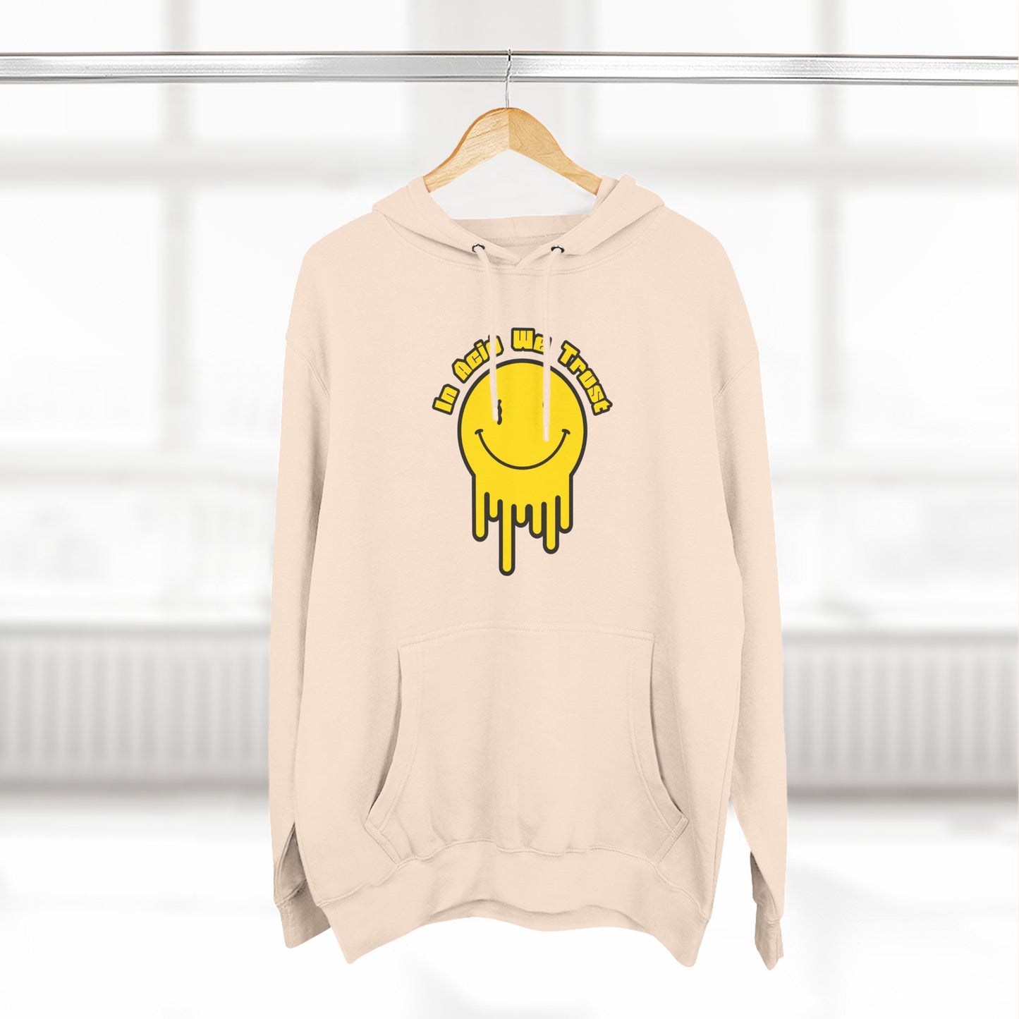 Smiley Face Drip Hoodie
