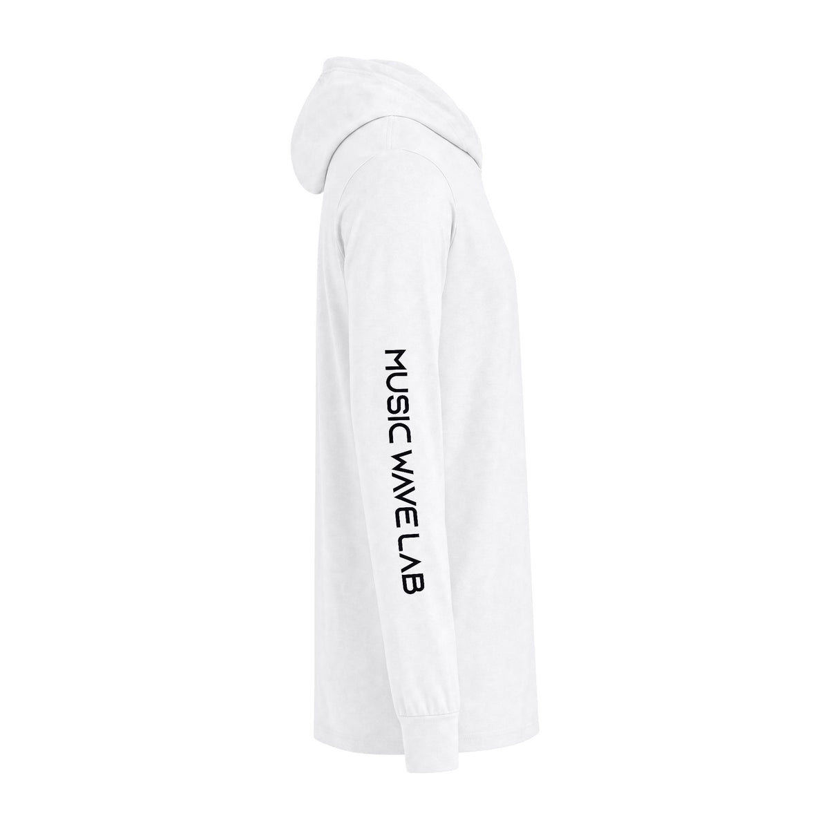 Lofi Night DJ Hooded Long Sleeve Tee