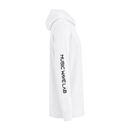 Lofi Night DJ Hooded Long Sleeve Tee