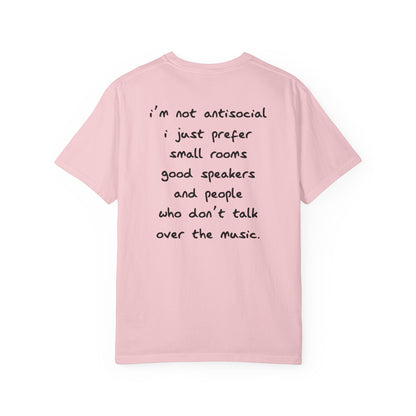 I am not anti-social tee