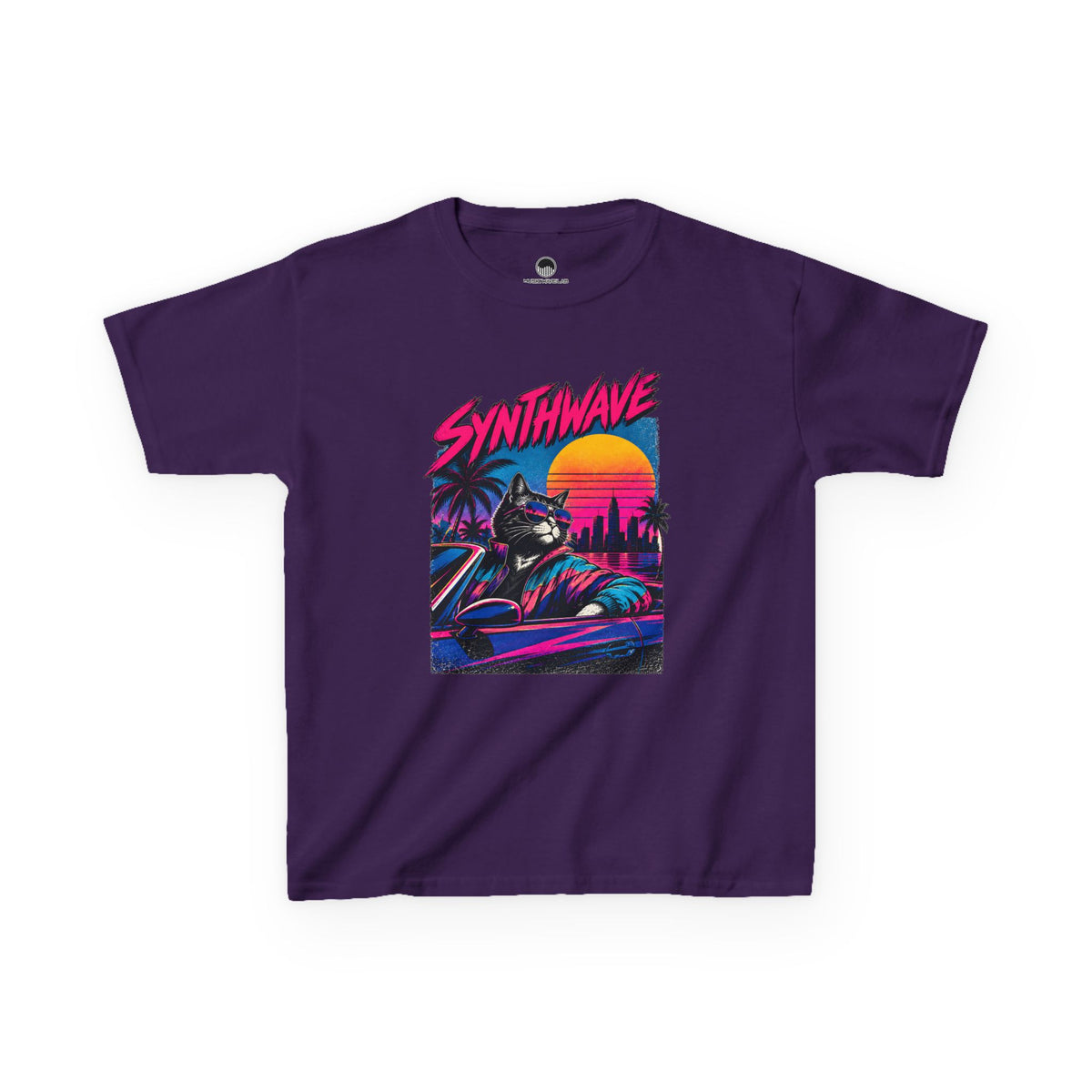 Retro Sunset Racer Tee