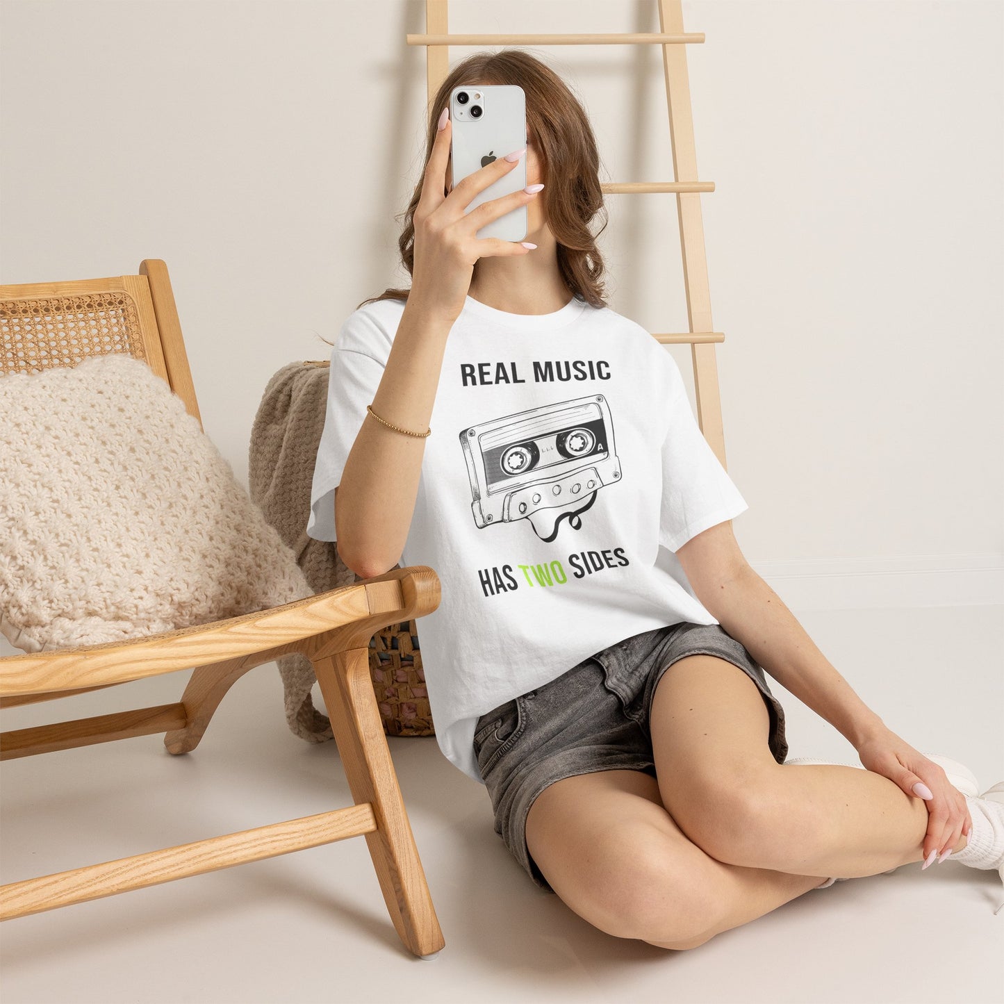Real Music Has Two Sides T-Shirt