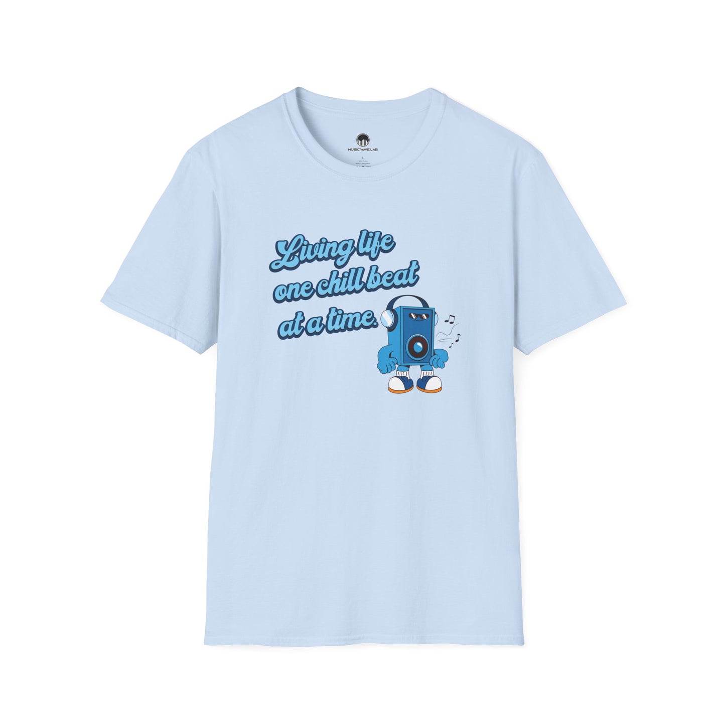 Living Life One Chill Beat at a Time T-shirt
