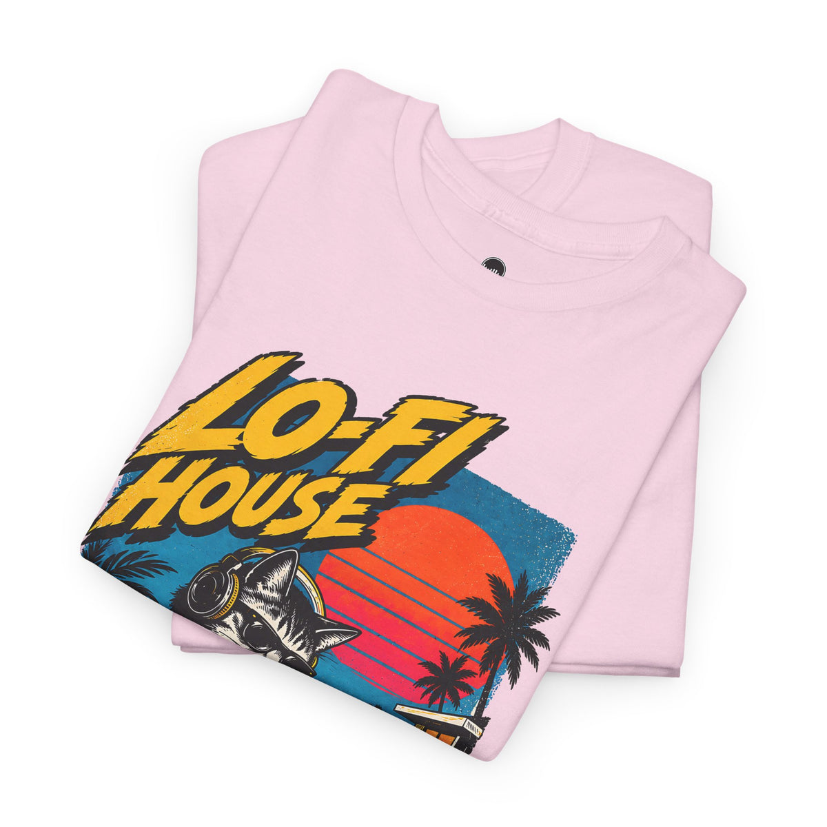 Lo-Fi House DJ T-Shirt — Retro Sunset Music Tee
