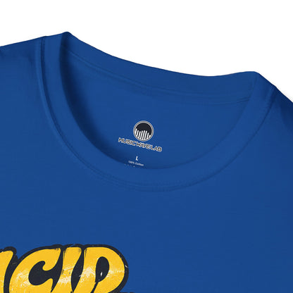Acid Jazz T-Shirt - Retro Cat DJ Graphic Tee