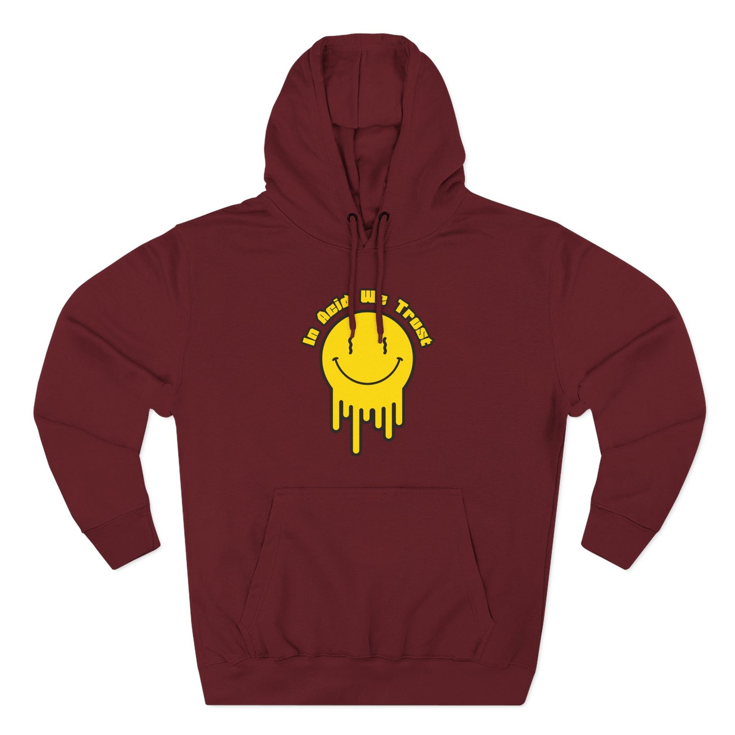 Smiley Face Drip Hoodie