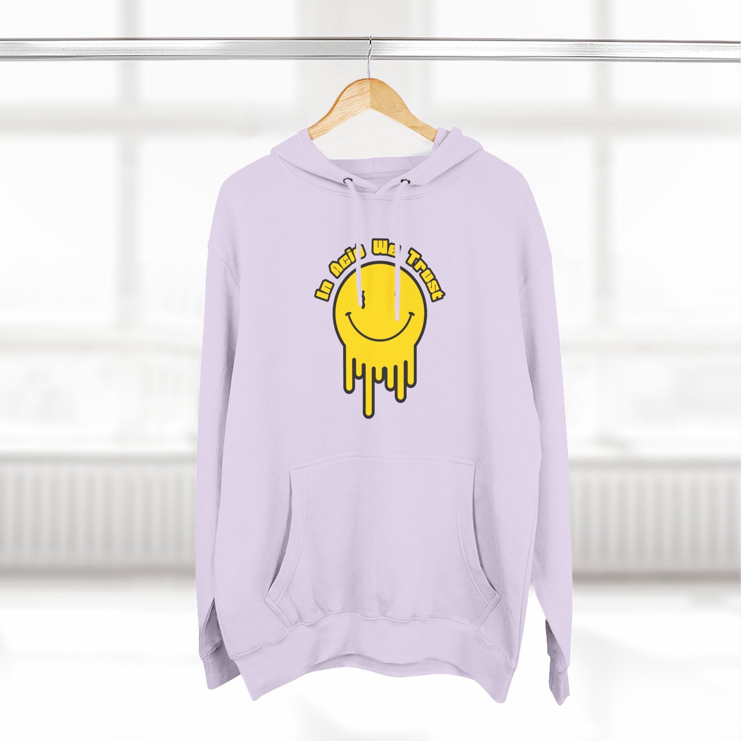 Smiley Face Drip Hoodie