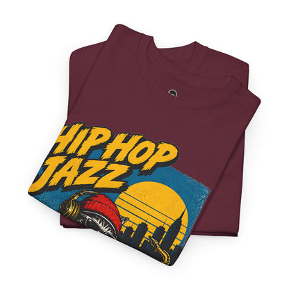 Hip Hop Jazz DJ Tee — Vintage Streetwear Music Graphic T-Shirt