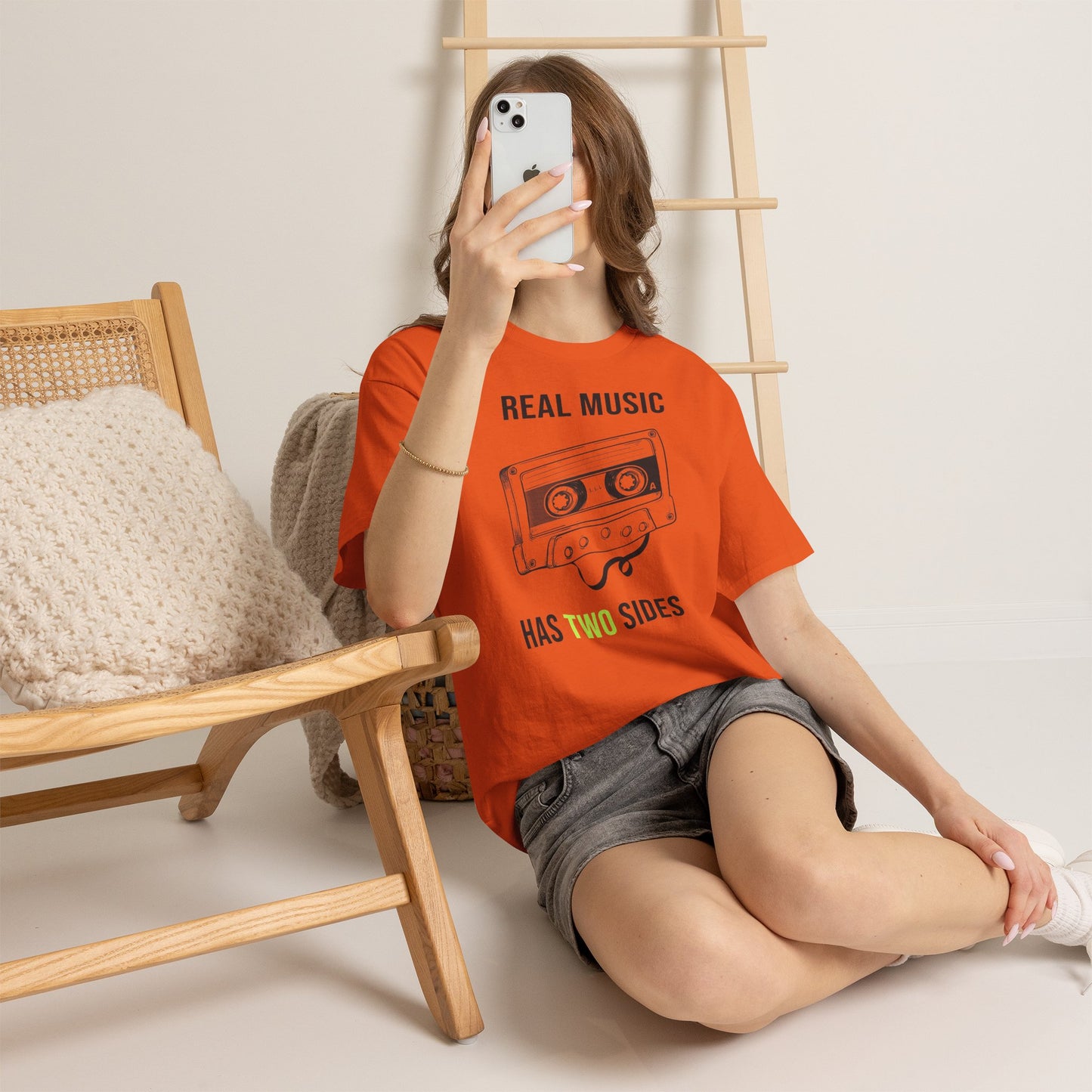 Real Music Has Two Sides T-Shirt