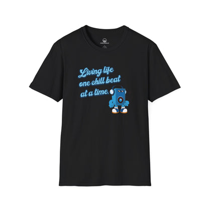 Living Life One Chill Beat at a Time T-shirt