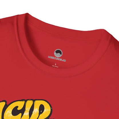 Acid Jazz T-Shirt - Retro Cat DJ Graphic Tee