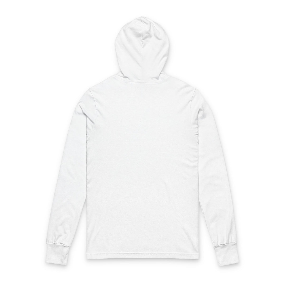 Hip Hop Jazz Hooded Long Sleeve Tee — Vintage DJ Skull Graphic