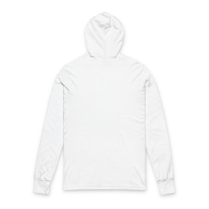 Hip Hop Jazz Hooded Long Sleeve Tee — Vintage DJ Skull Graphic