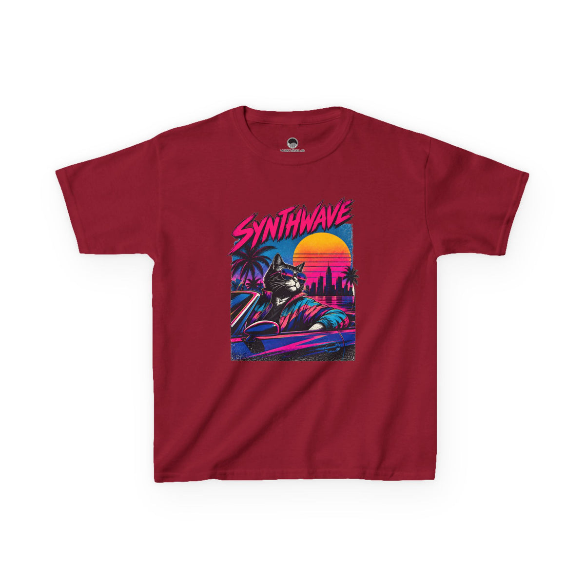 Retro Sunset Racer Tee