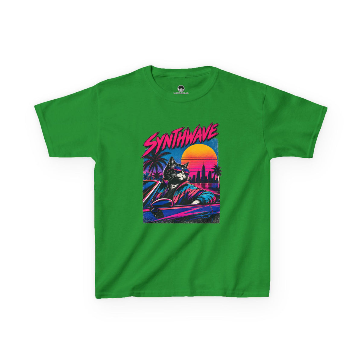 Retro Sunset Racer Tee
