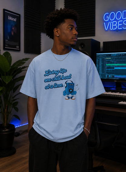 Living Life One Chill Beat at a Time T-shirt