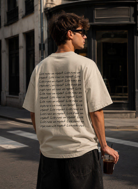 Life Runs on Repeat Unisex Tee