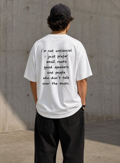 I am not anti-social tee