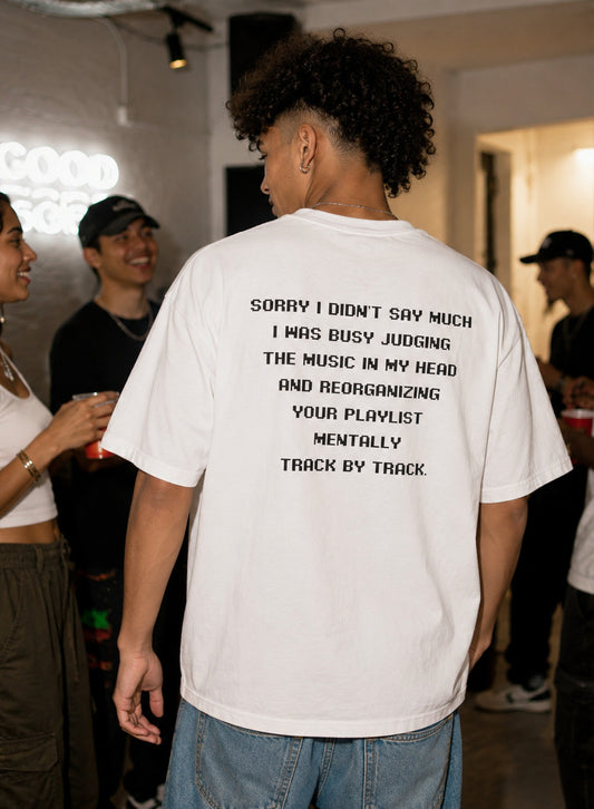 Mentally Reordering Your Playlist Tee