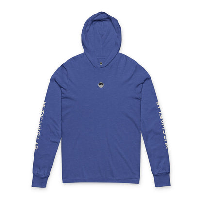 Lofi Night DJ Hooded Long Sleeve Tee