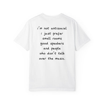I am not anti-social tee