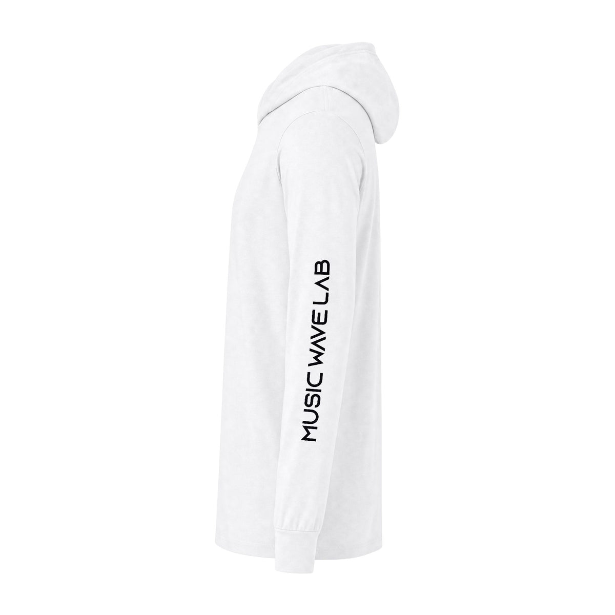 Lofi Night DJ Hooded Long Sleeve Tee
