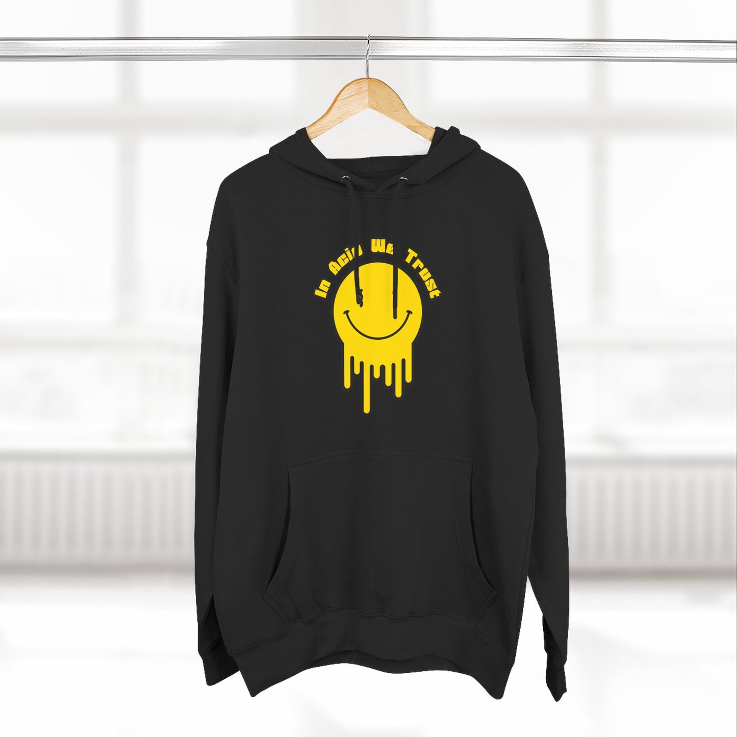 Smiley Face Drip Hoodie