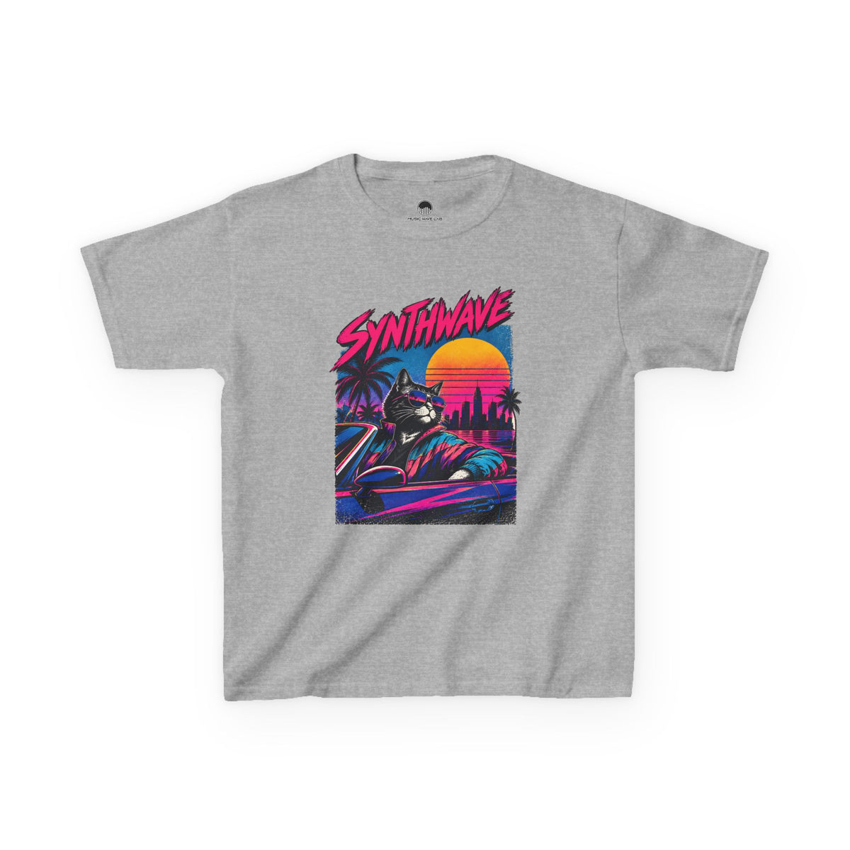 Retro Sunset Racer Tee