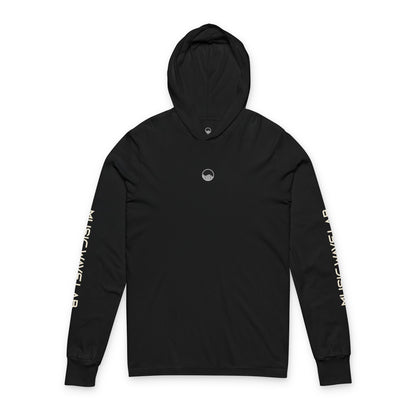 Lofi Night DJ Hooded Long Sleeve Tee
