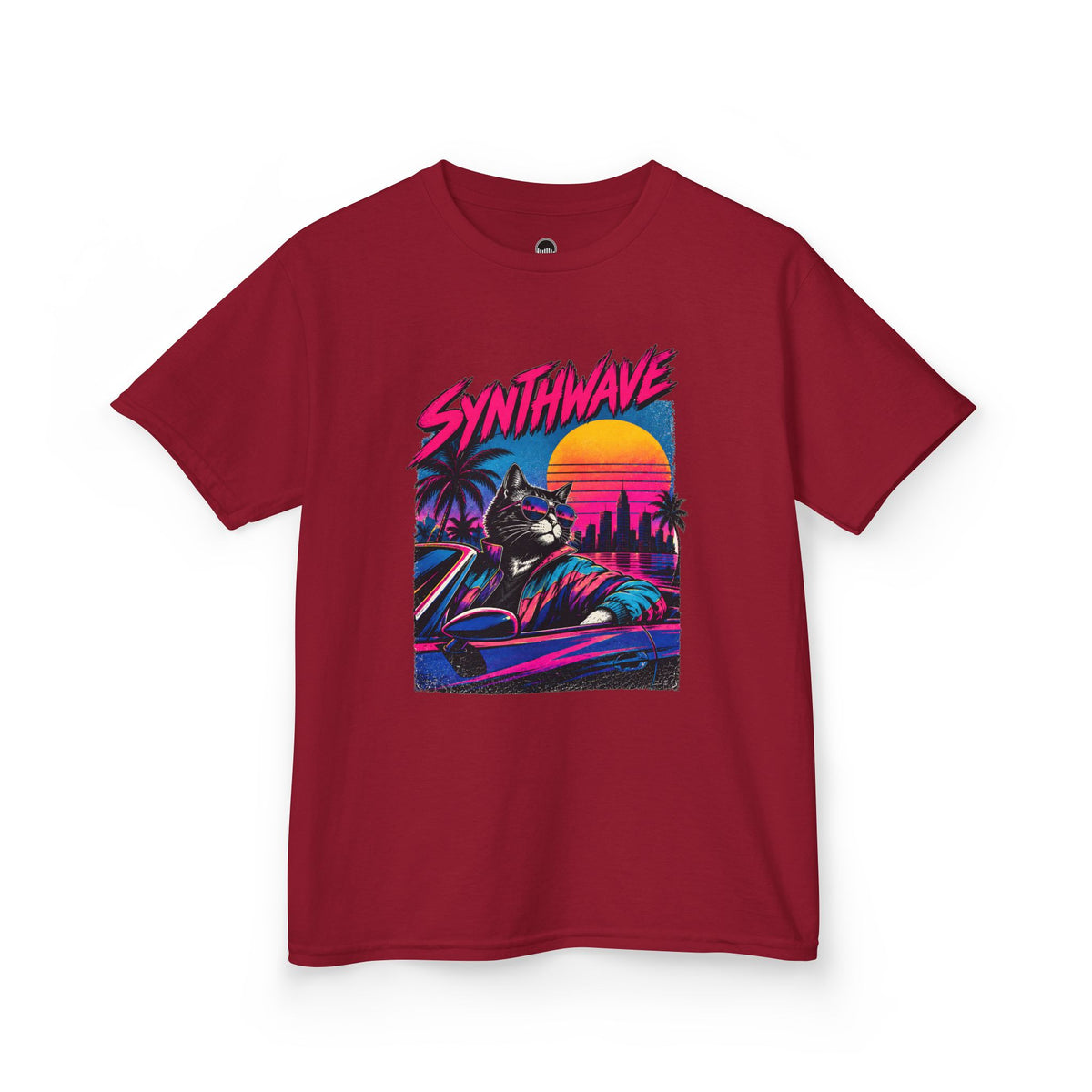Retro Sunset Racer Tee