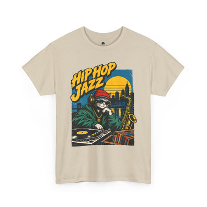 Hip Hop Jazz DJ Tee — Vintage Streetwear Music Graphic T-Shirt