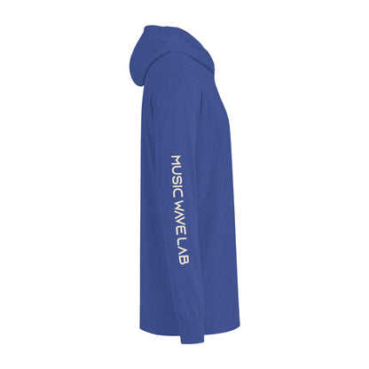 Lofi Night DJ Hooded Long Sleeve Tee