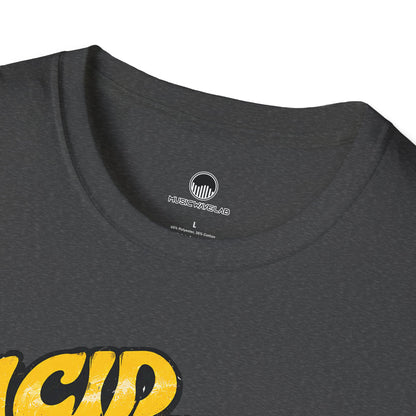 Acid Jazz T-Shirt - Retro Cat DJ Graphic Tee