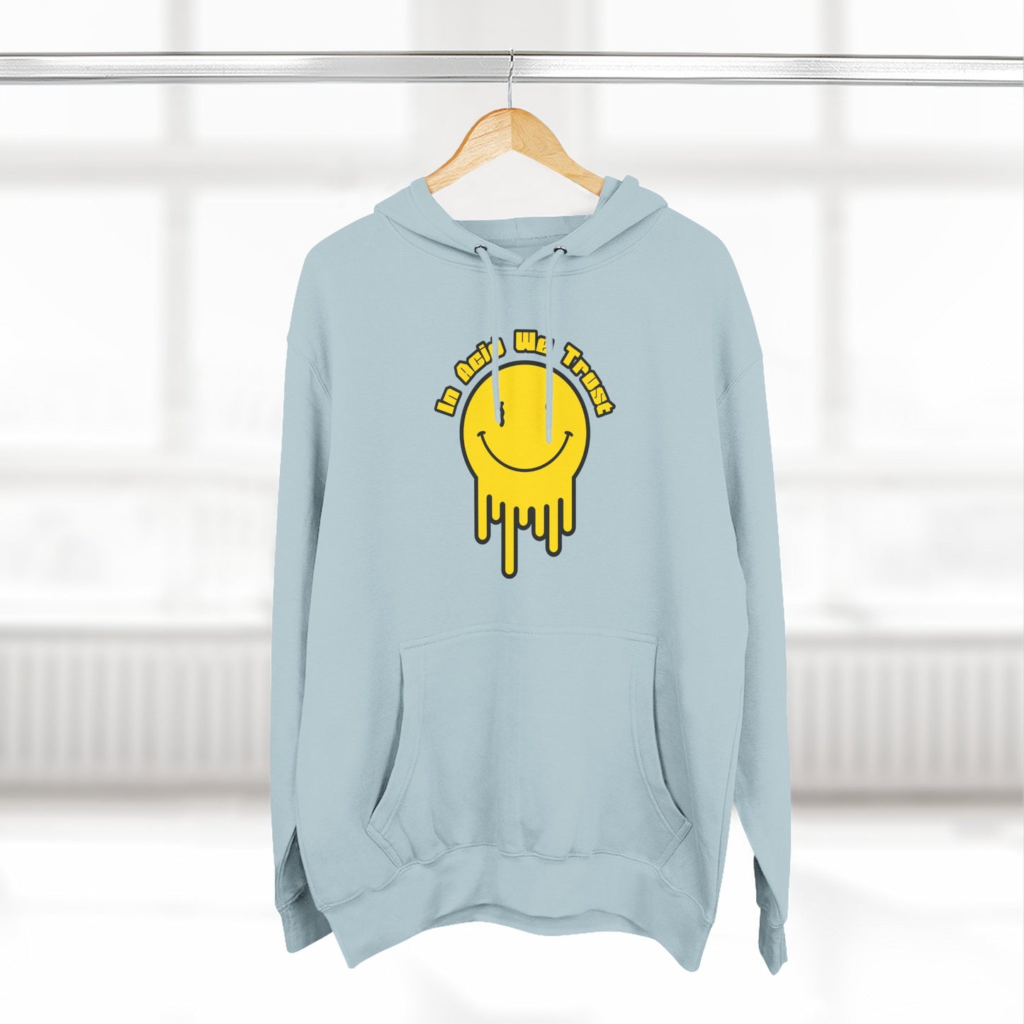 Smiley Face Drip Hoodie