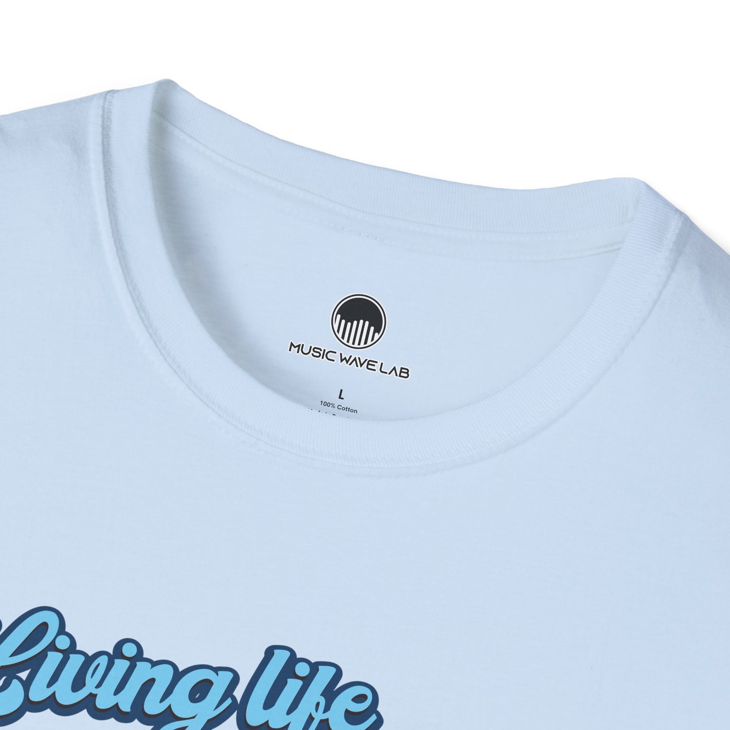 Living Life One Chill Beat at a Time T-shirt