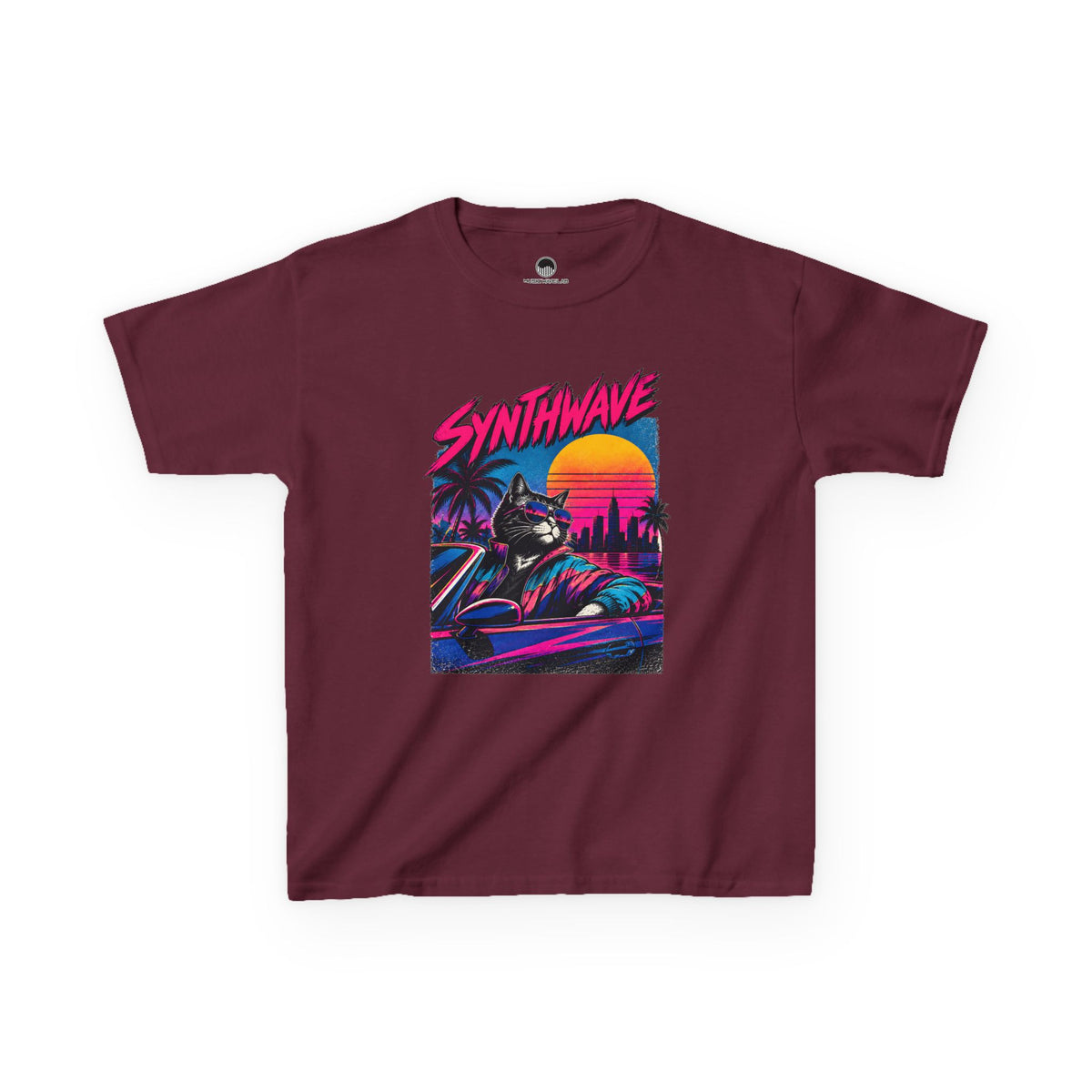 Retro Sunset Racer Tee